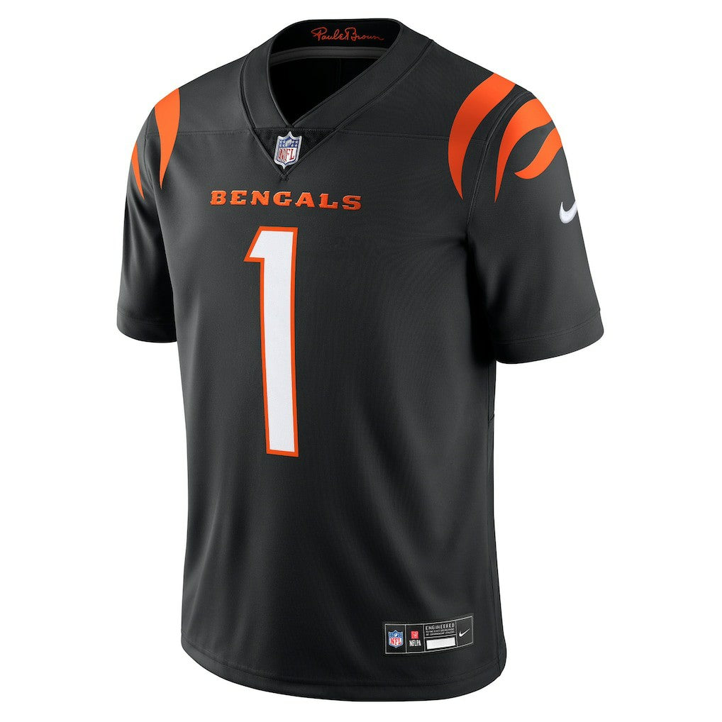 Ja'Marr Chase Cincinnati Bengals Vapor Untouchable Limited Jersey - Black Jerseys