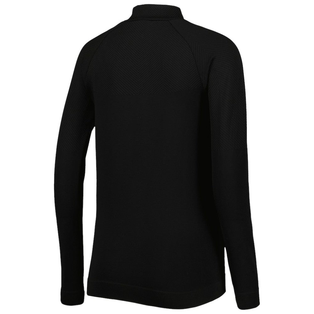 Boston Red Sox Levelwear Women's Verse Asymmetrical Raglan Tri-Blend Quarter-Zip Jacket - Black Jackets