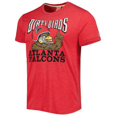 Atlanta Falcons Homage Dirty Birds Hyper Local Tri-Blend T-Shirt - Red T-shirts