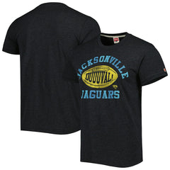 Jacksonville Jaguars Homage Duval Hyper Local Tri-Blend T-Shirt - Black T-shirts