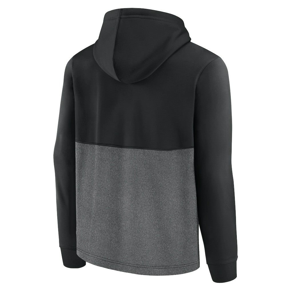 Brooklyn Nets Successful Tri-Blend Pullover Hoodie Black - Fanatics