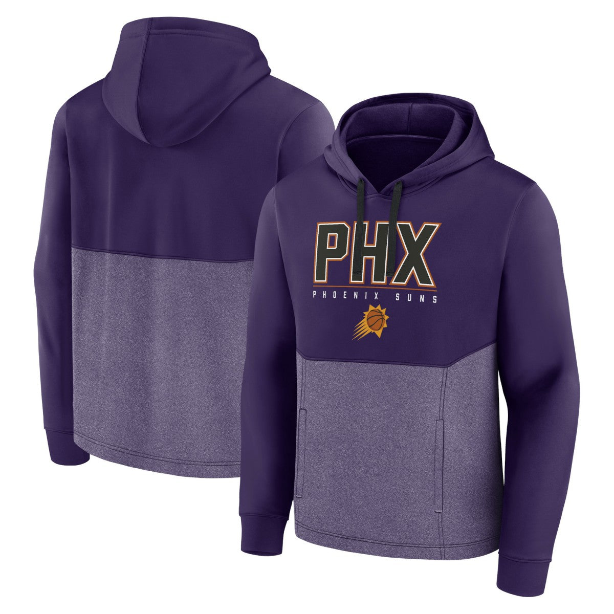 Phoenix Suns Successful Tri-Blend Pullover Hoodie Purple - Fanatics