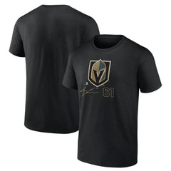 Mark Stone Vegas Golden Knights Fanatics Name and Number T-Shirt - Black | US 5034064