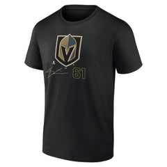 Mark Stone Vegas Golden Knights Fanatics Name and Number T-Shirt - Black | US 5034064