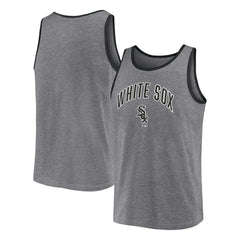 Chicago White Sox Fanatics Primary Tank Top - Heather Gray Tanks
