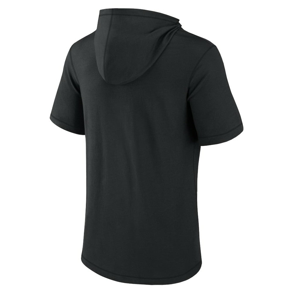 San Francisco Giants Fanatics Short Sleeve Hoodie T-Shirt - Black Hoodies