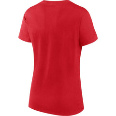 St. Louis Cardinals Fanatics Women's Script T-Shirt & Shorts Combo Set - Red/Gray Shorts
