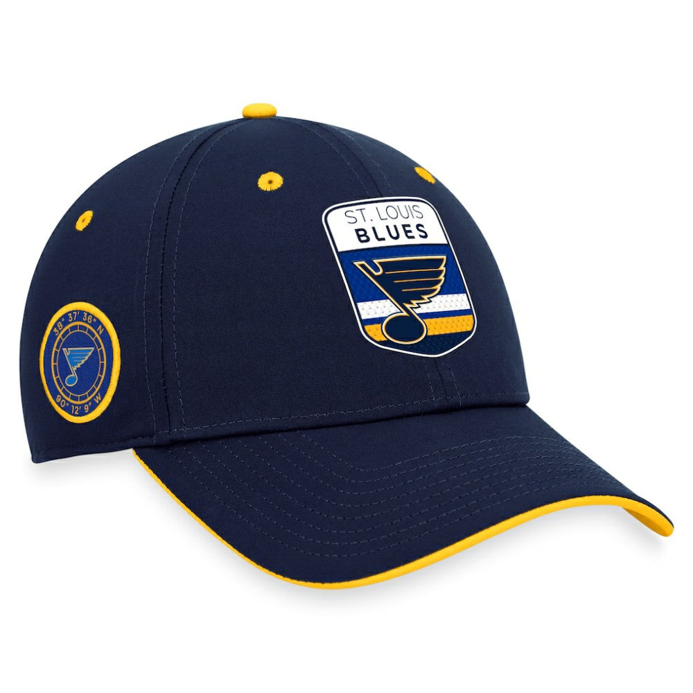 St. Louis Blues Fanatics 2023 NHL Draft Flex Hat - Navy | US 5035809