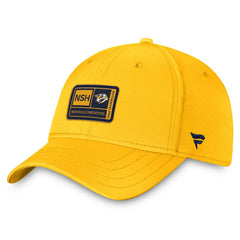 Nashville Predators Fanatics Authentic Pro Training Camp Flex Hat – Gold | US 5035896