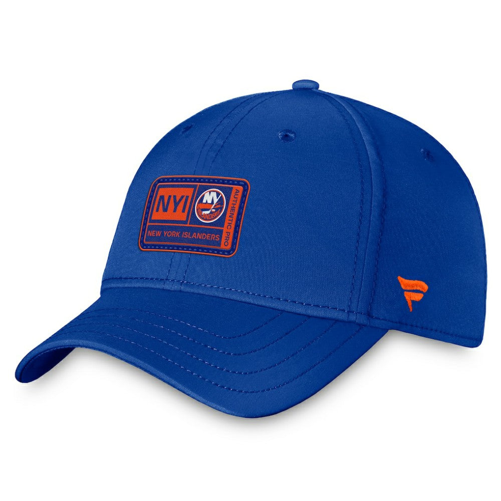 New York Islanders Fanatics Authentic Pro Training Camp Flex Hat – Royal | US 5035912