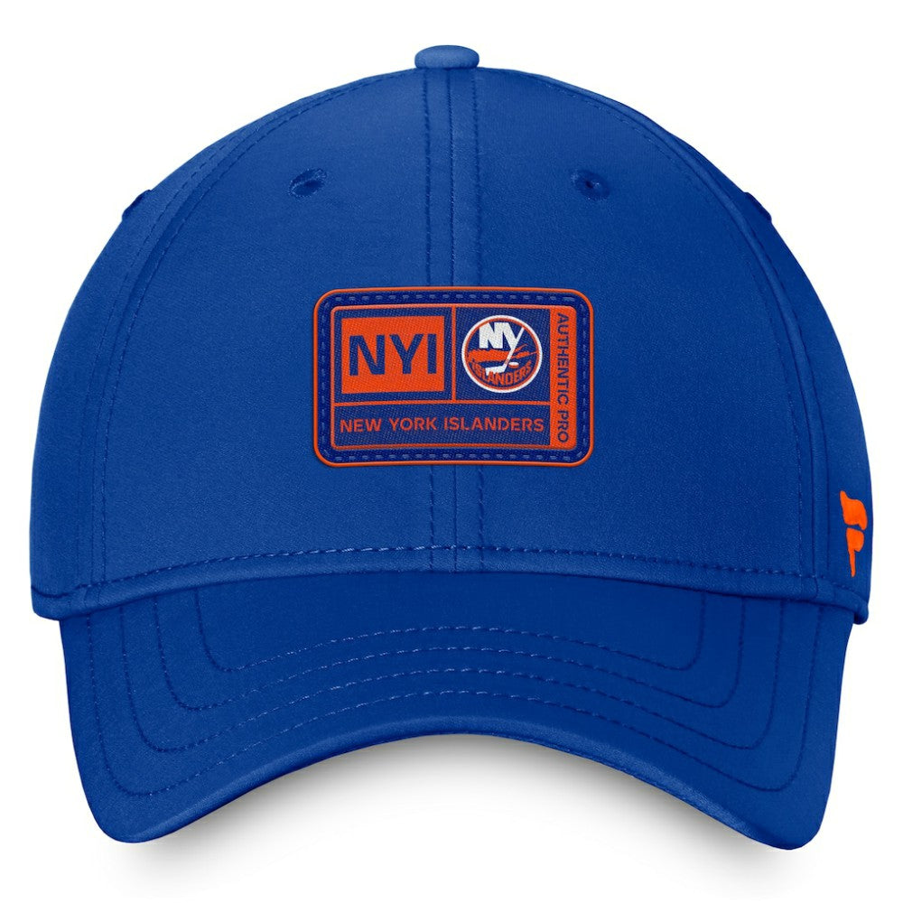 New York Islanders Fanatics Authentic Pro Training Camp Flex Hat – Royal | US 5035912