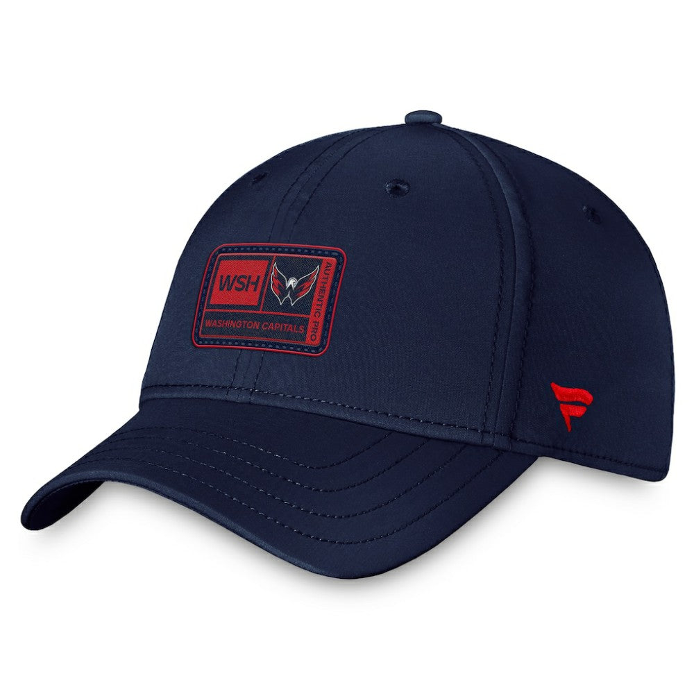 Washington Capitals Fanatics Authentic Pro Training Camp Flex Hat – Navy | US 5035915