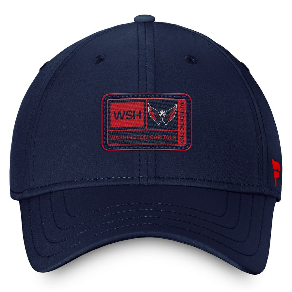 Washington Capitals Fanatics Authentic Pro Training Camp Flex Hat – Navy | US 5035915