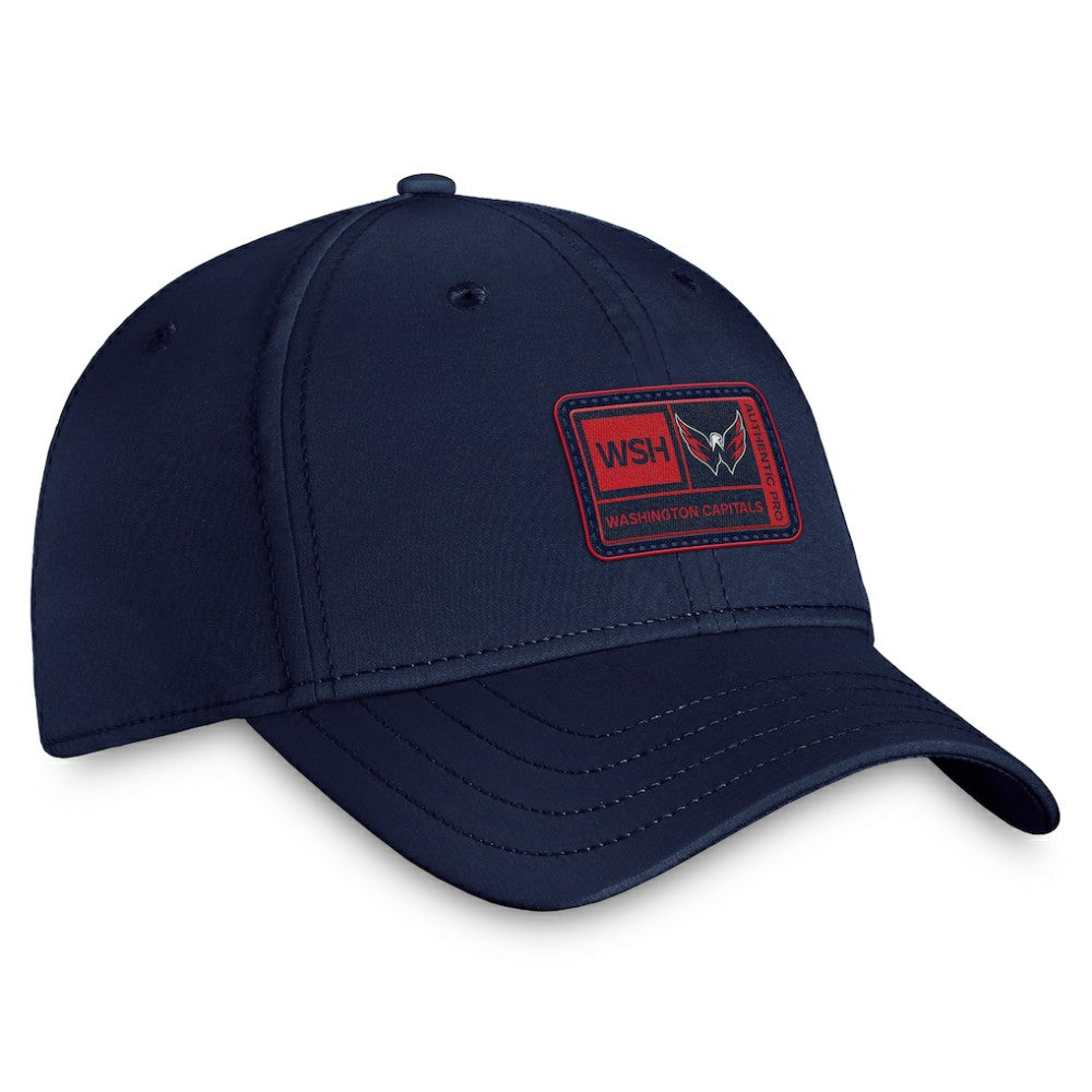 Washington Capitals Fanatics Authentic Pro Training Camp Flex Hat – Navy | US 5035915