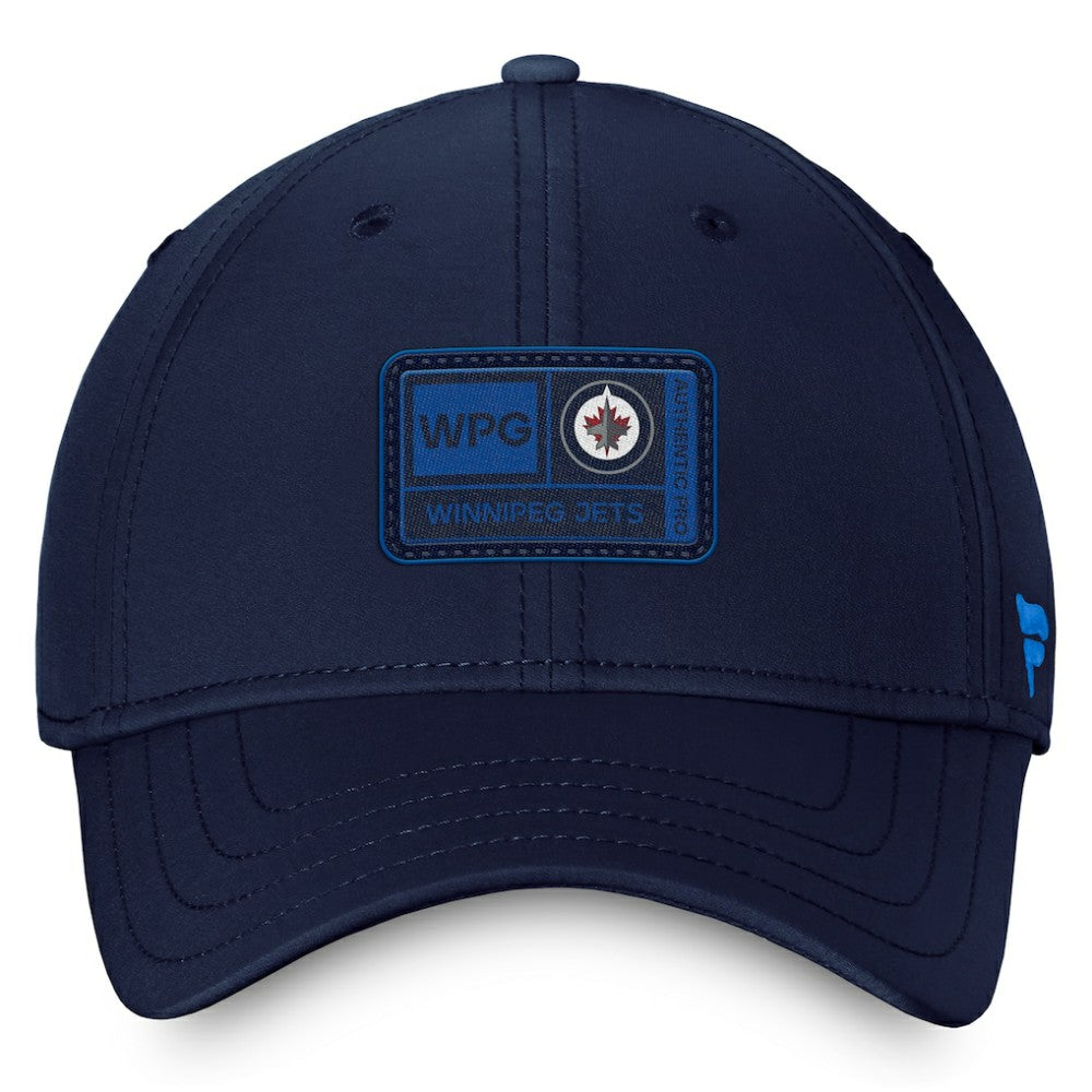 Winnipeg Jets Fanatics Authentic Pro Training Camp Flex Hat – Navy | US 5035917
