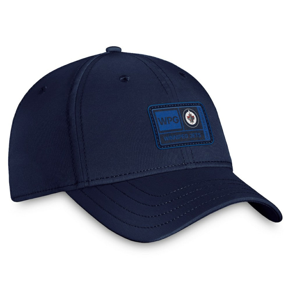 Winnipeg Jets Fanatics Authentic Pro Training Camp Flex Hat – Navy | US 5035917