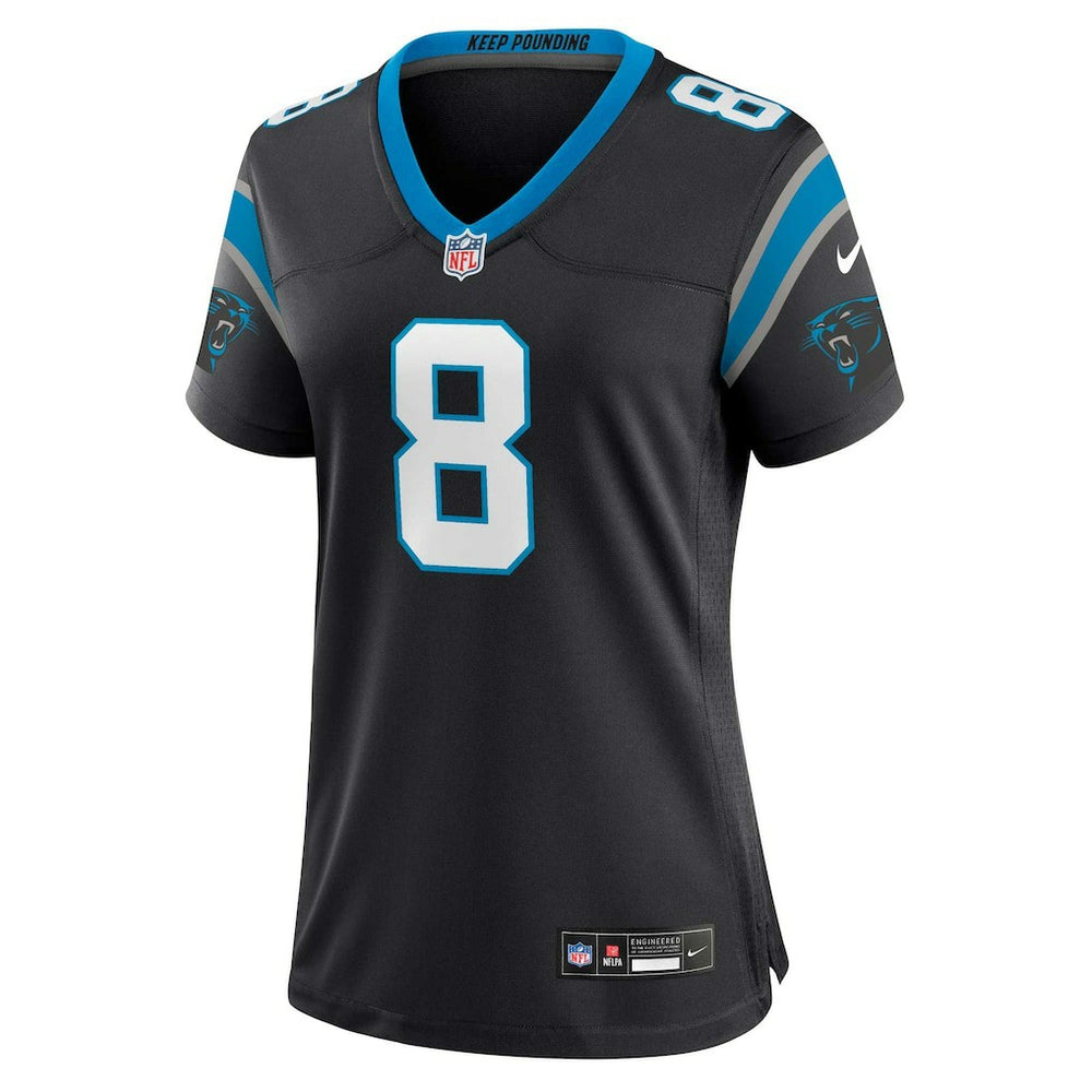 Jaycee Horn Carolina Panthers Women's Player Jersey - Black Jerseys