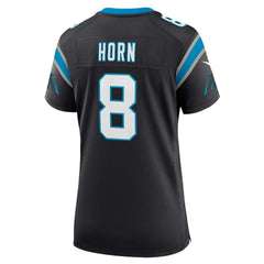 Jaycee Horn Carolina Panthers Women's Player Jersey - Black Jerseys