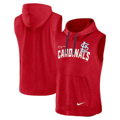 St. Louis Cardinals Nike Athletic Sleeveless Hooded T-Shirt - Red T-shirts