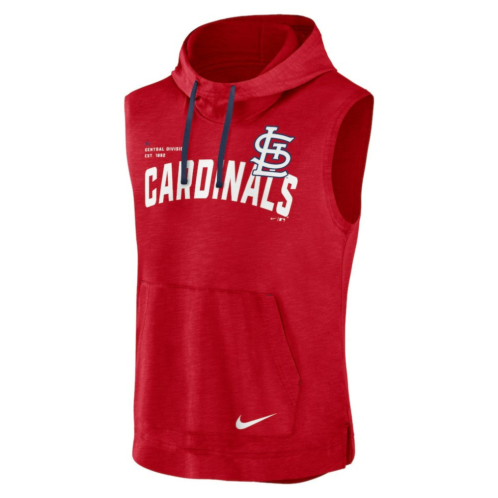 St. Louis Cardinals Nike Athletic Sleeveless Hooded T-Shirt - Red T-shirts