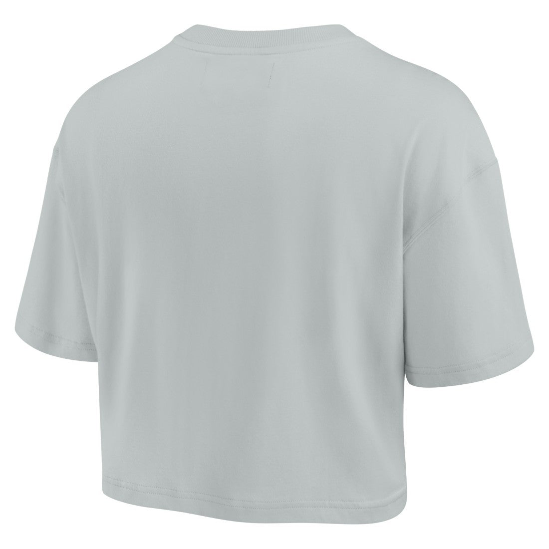 Green Bay Packers Women's Elements Super Soft Boxy Cropped T-Shirt - Gray T-shirts