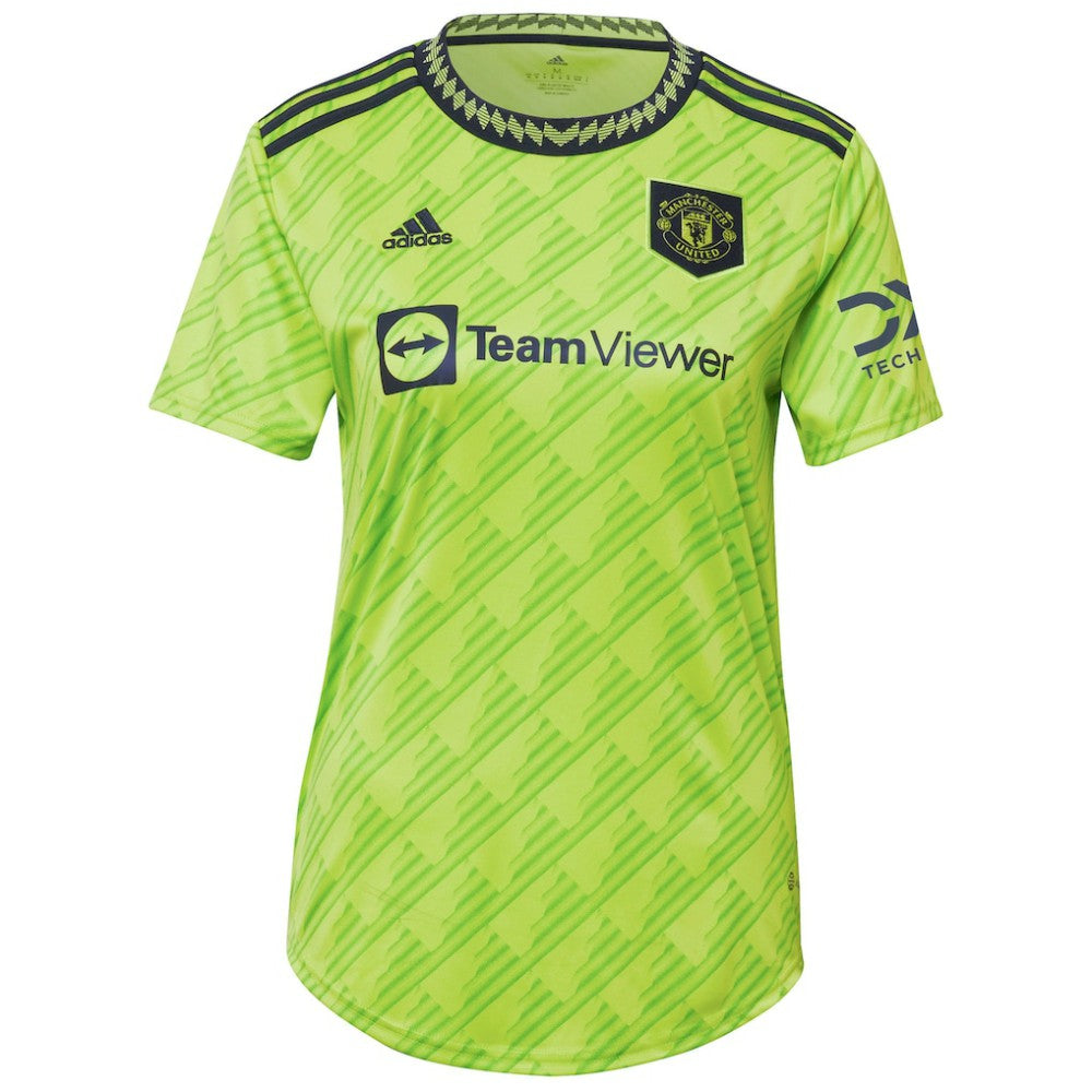 Scott McTominay Manchester United Women's 2022/23 Third Replica Player Jersey Neon Green - Adidas outlet