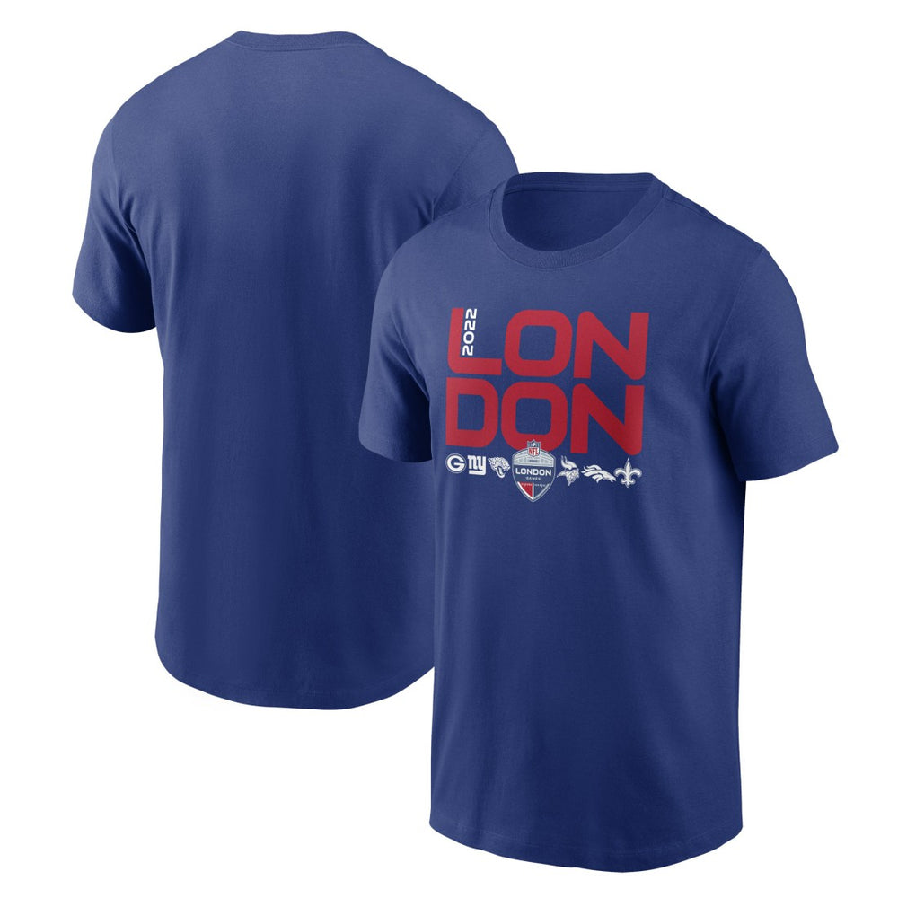 NFL Essential London Games T-Shirt - Royal T-shirts
