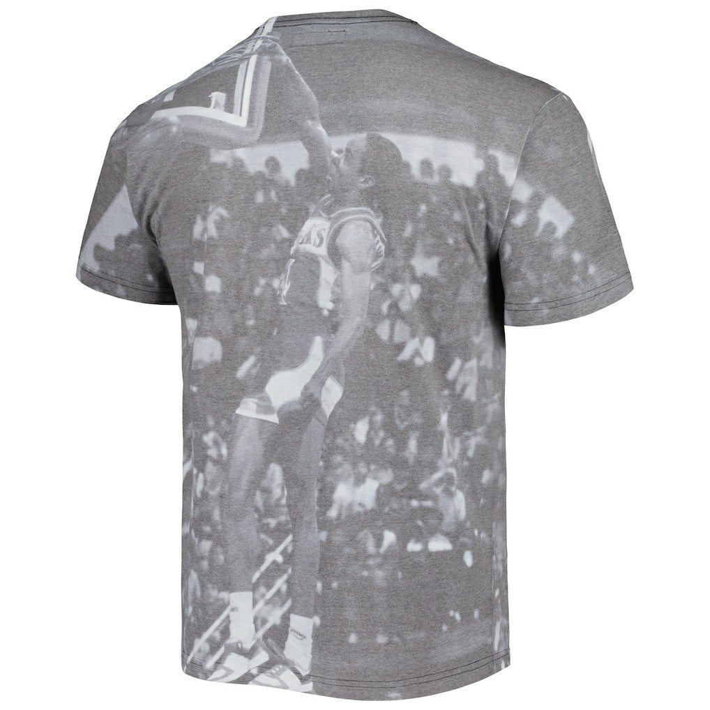 Spud Webb Atlanta Hawks Above The Rim T-Shirt Heather Gray - Mitchell & Ness