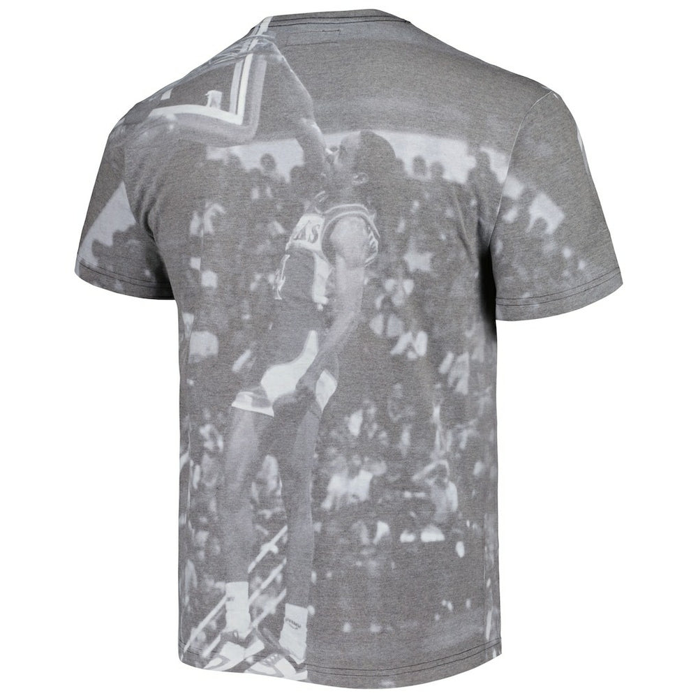Spud Webb Atlanta Hawks Above The Rim T-Shirt Heather Gray - Mitchell & Ness
