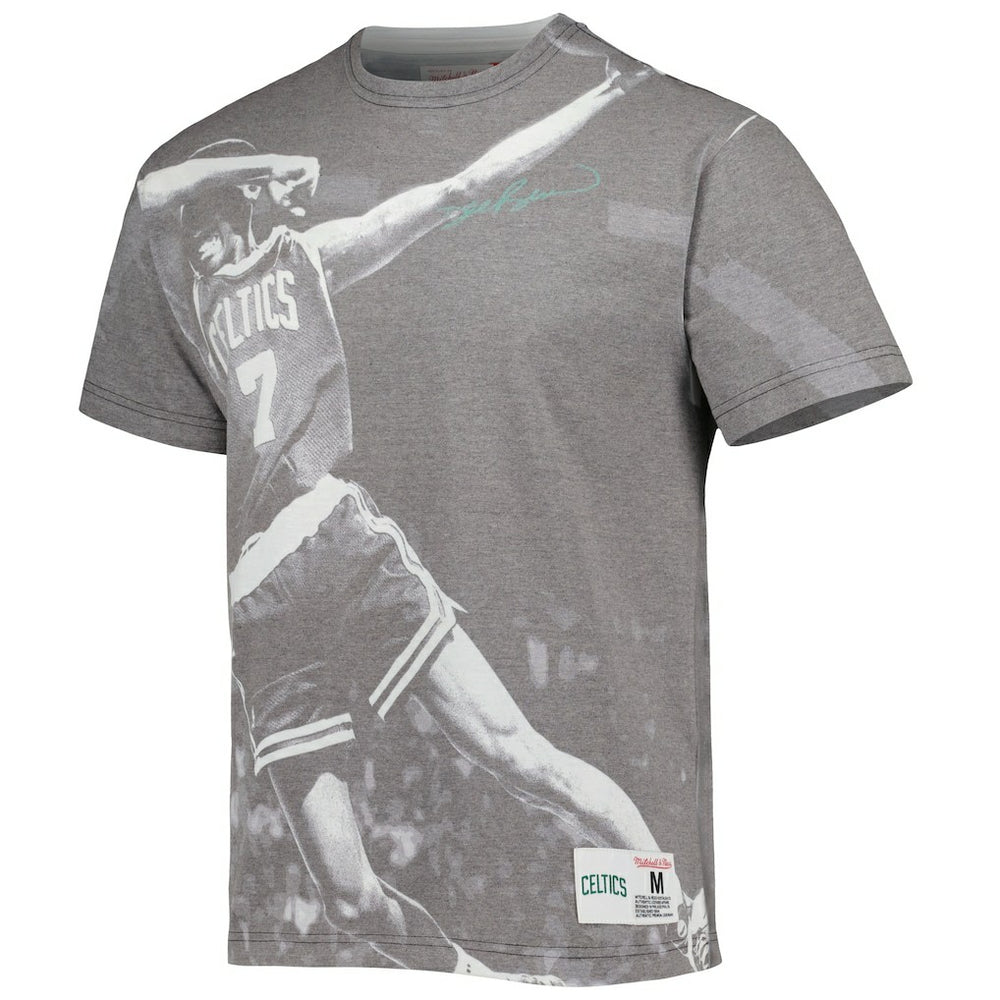 Dee Brown Boston Celtics Above The Rim T-Shirt Heather Gray - Mitchell & Ness