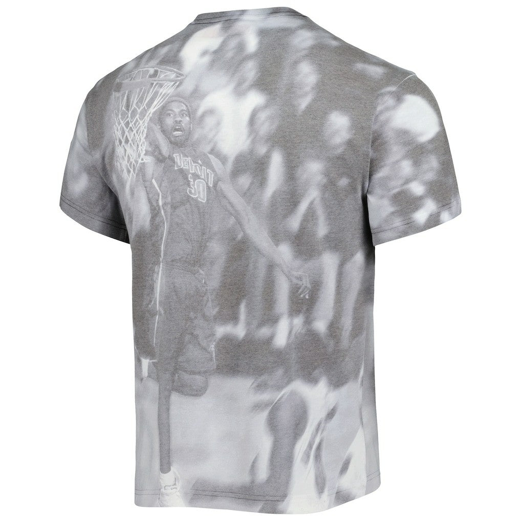 Rasheed Wallace Detroit Pistons Above The Rim T-Shirt Heather Gray - Mitchell & Ness outlet