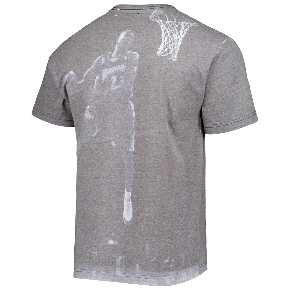 Jason Richardson Golden State Warriors Above The Rim T-Shirt Heather Gray - Mitchell & Ness