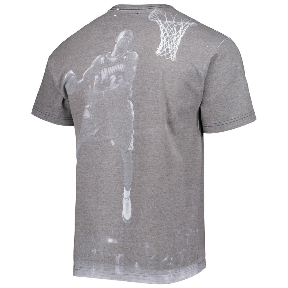 Jason Richardson Golden State Warriors Above The Rim T-Shirt Heather Gray - Mitchell & Ness