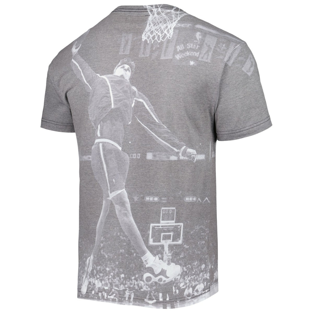 Brent Barry LA Clippers Above The Rim T-Shirt Heather Gray - Mitchell & Ness