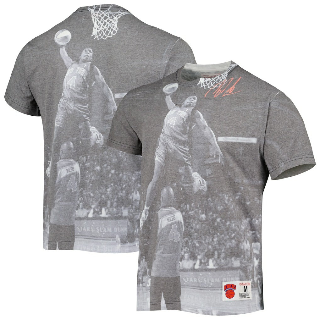 Nate Robinson New York Knicks Above The Rim T-Shirt Gray - Mitchell & Ness