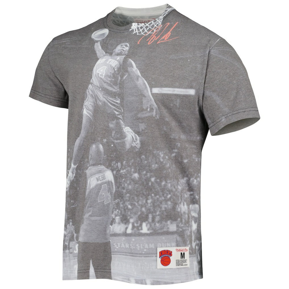 Nate Robinson New York Knicks Above The Rim T-Shirt Gray - Mitchell & Ness