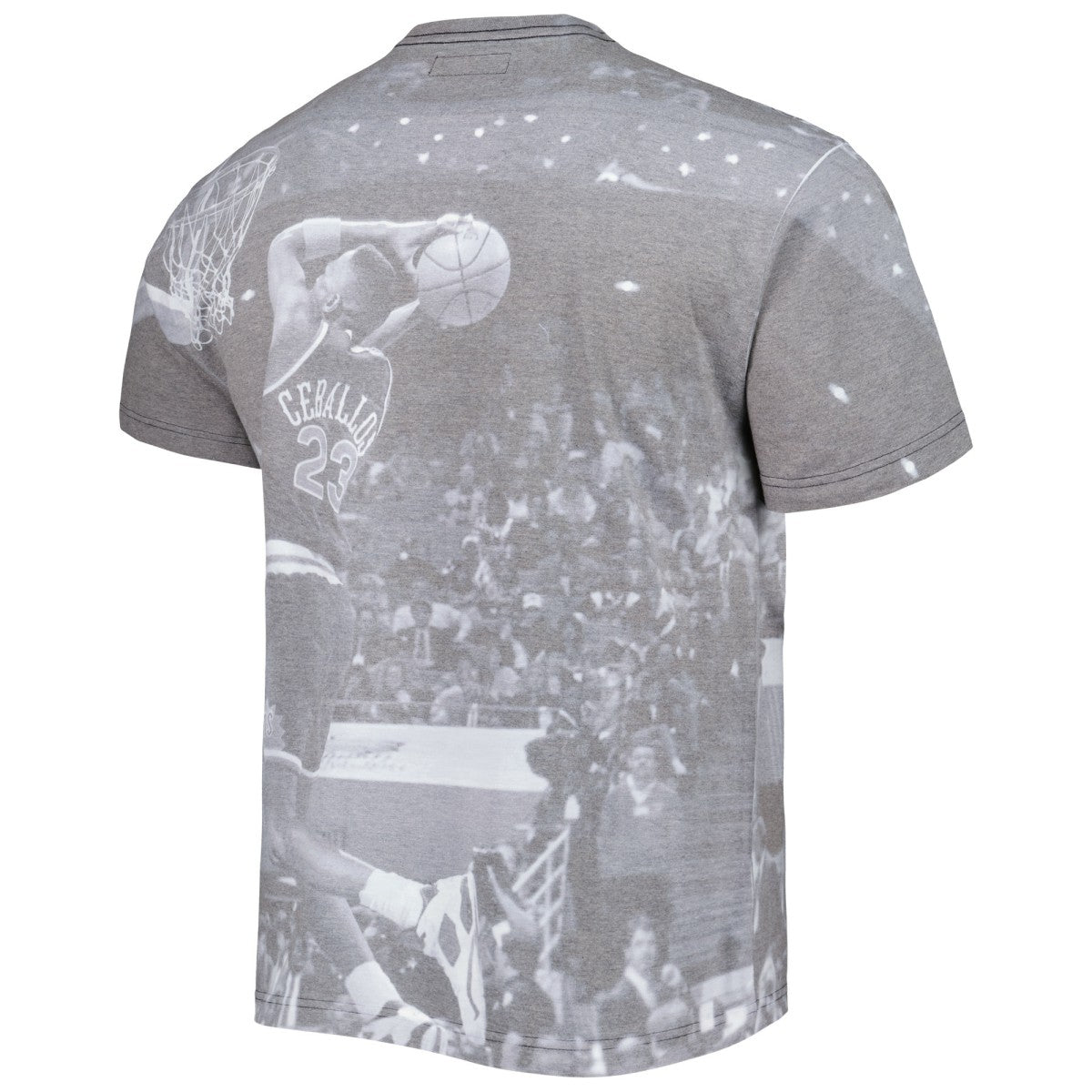 Cedric Ceballos Phoenix Suns Above The Rim T-Shirt Heather Gray - Mitchell & Ness