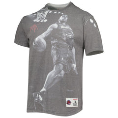Vince Carter Toronto Raptors Above The Rim T-Shirt Heather Gray - Mitchell & Ness