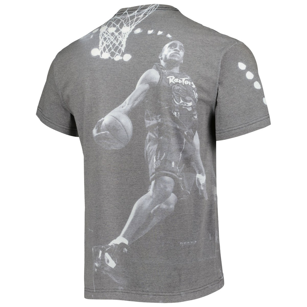 Vince Carter Toronto Raptors Above The Rim T-Shirt Heather Gray - Mitchell & Ness
