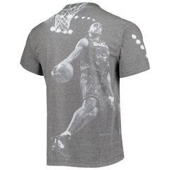 Vince Carter Toronto Raptors Above The Rim T-Shirt Heather Gray - Mitchell & Ness