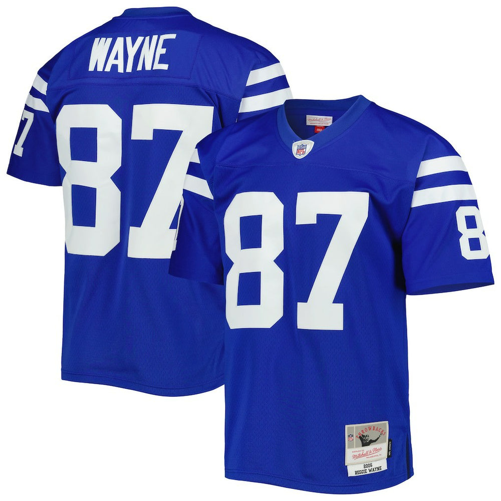 Reggie Wayne Indianapolis Colts Legacy Replica Jersey - Royal Jerseys