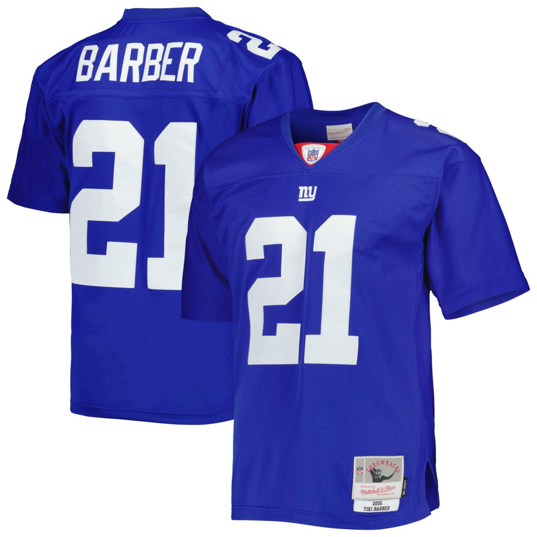 Tiki Barber New York Giants Legacy Replica Jersey - Royal Jerseys