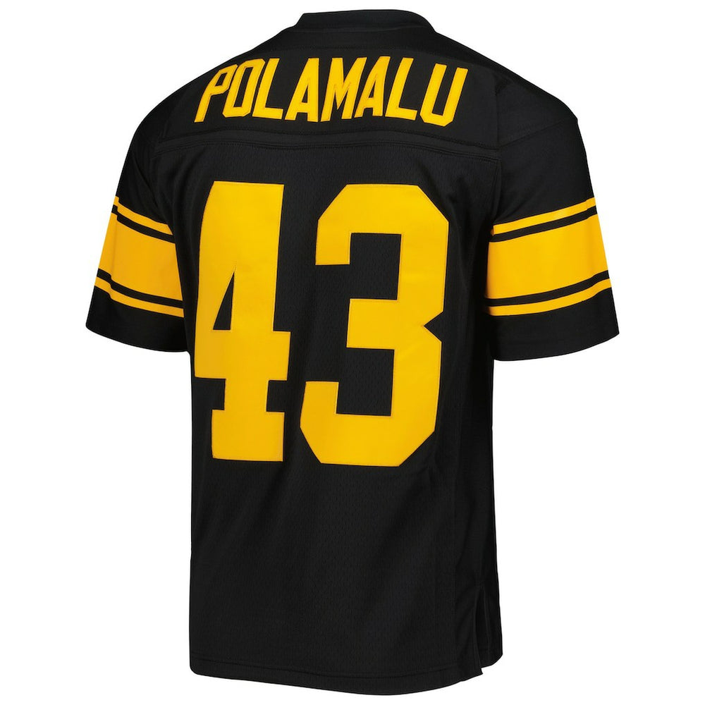 Troy Polamalu Pittsburgh Steelers Legacy Replica Jersey - Black Jerseys