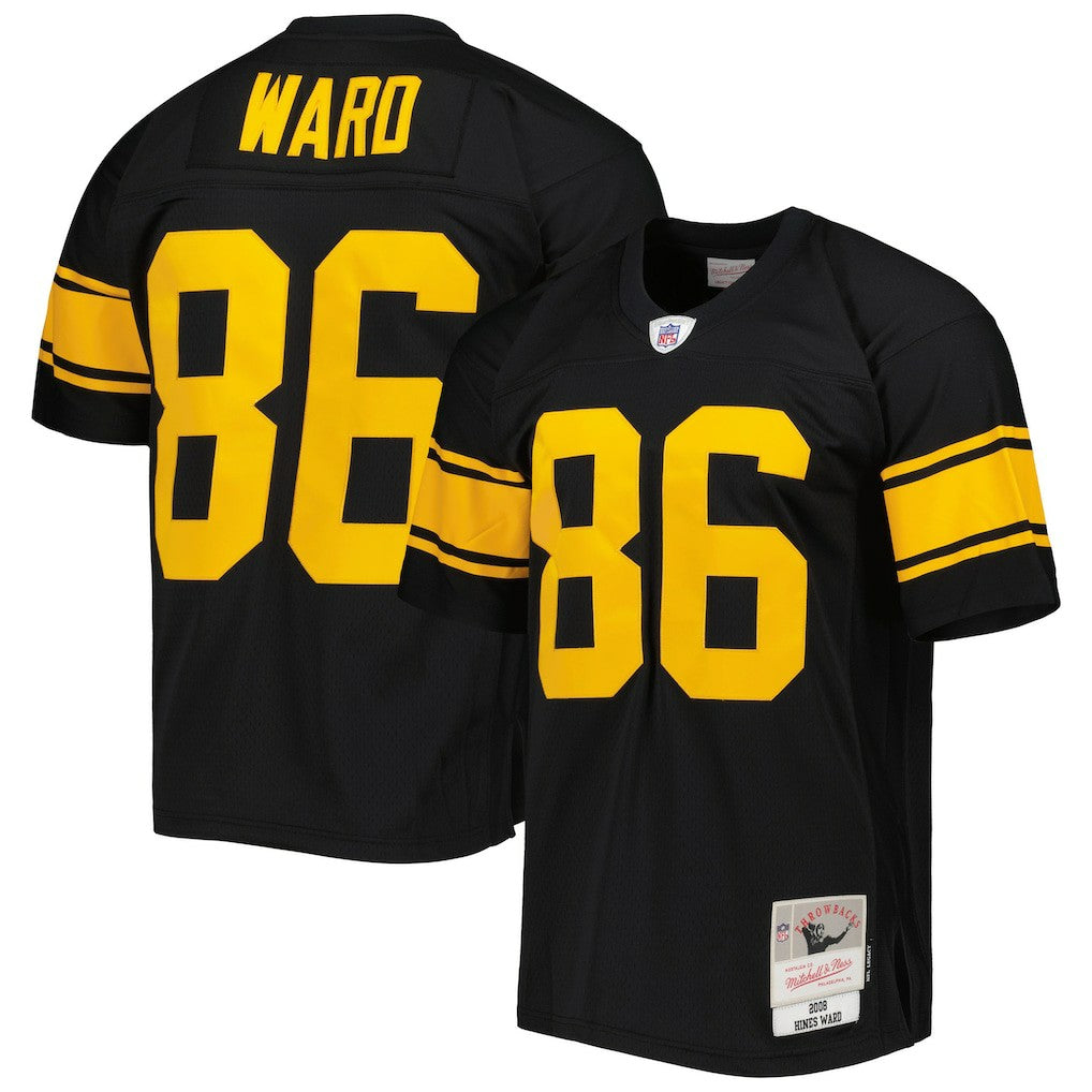Hines Ward Pittsburgh Steelers Legacy Replica Jersey - Black Jerseys