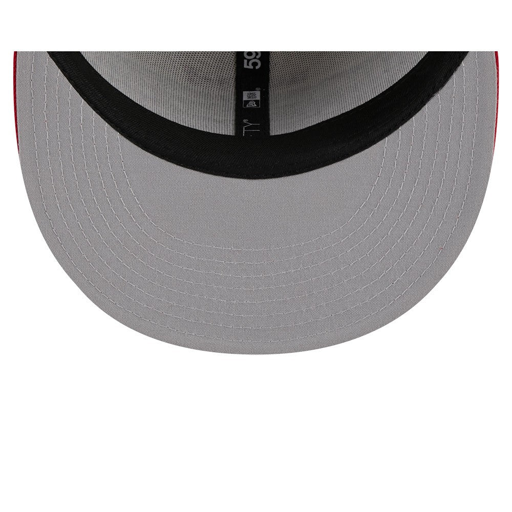 Tampa Bay Buccaneers New Era 2023 NFL Draft On Stage 59FIFTY Fitted Hat - Stone/Red Hats