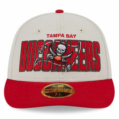 Tampa Bay Buccaneers New Era 2023 NFL Draft Low Profile 59FIFTY Fitted Hat - Stone/Red Hats