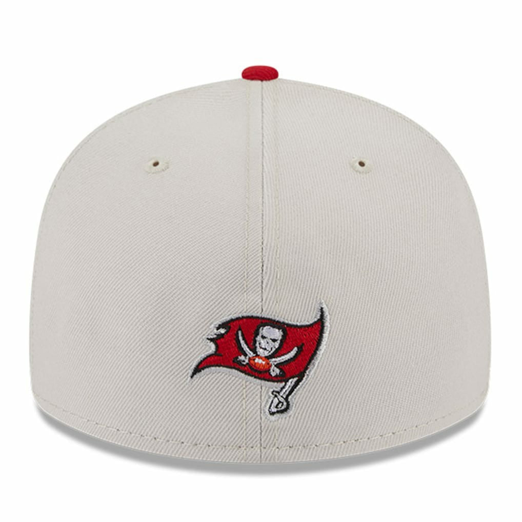 Tampa Bay Buccaneers New Era 2023 NFL Draft Low Profile 59FIFTY Fitted Hat - Stone/Red Hats