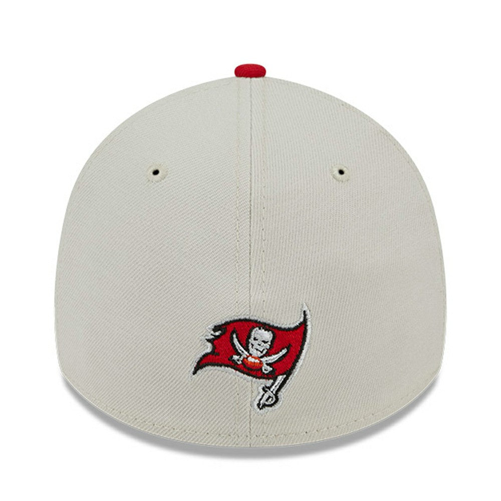Tampa Bay Buccaneers New Era 2023 NFL Draft 39THIRTY Flex Hat - Stone/Red Hats