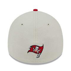 Tampa Bay Buccaneers New Era 2023 NFL Draft 39THIRTY Flex Hat - Stone/Red Hats