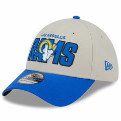 Los Angeles Rams New Era 2023 NFL Draft 39THIRTY Flex Hat - Stone/Royal Hats